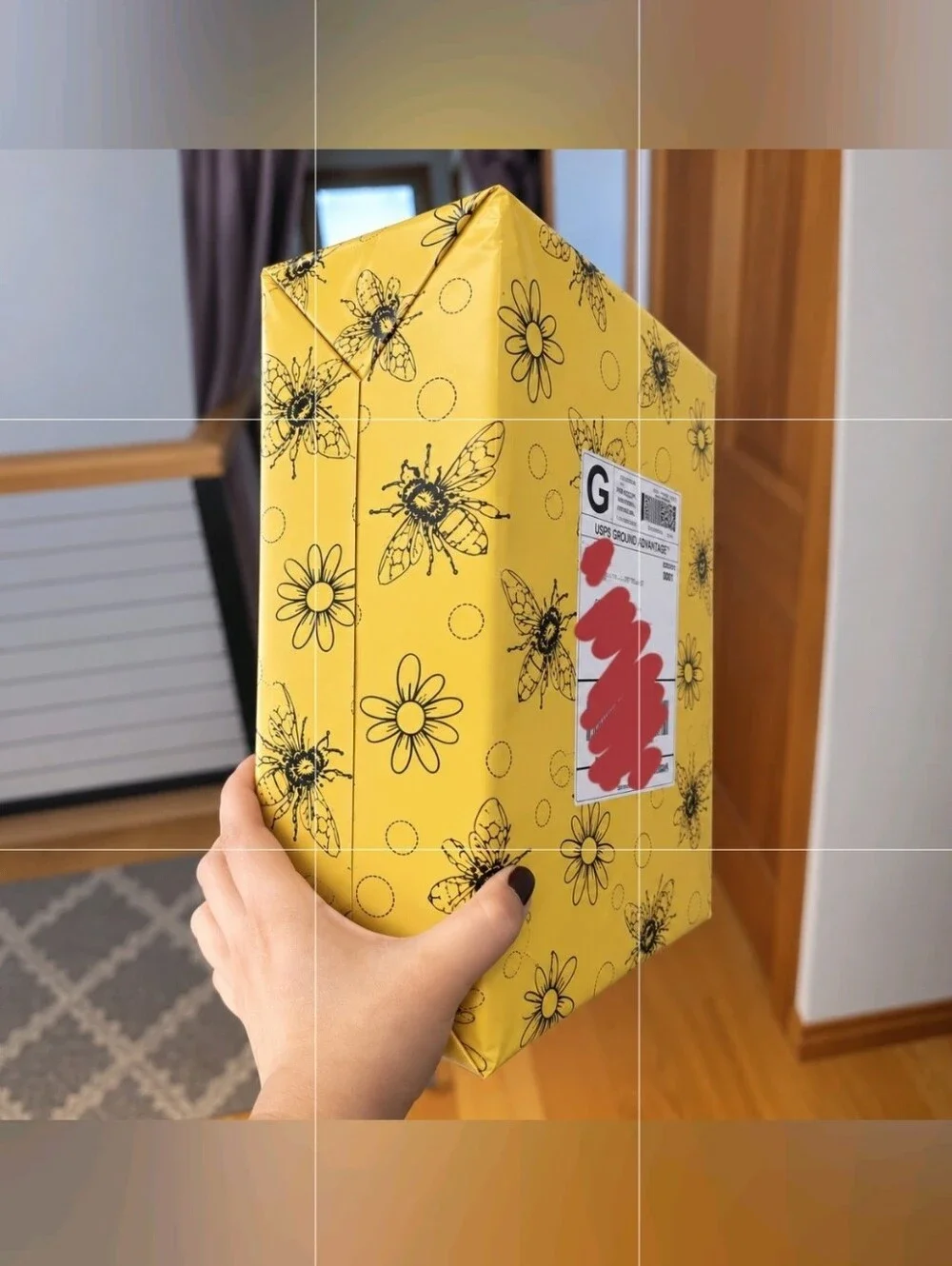 Yellow Bee Polymailers 14.5 X 19